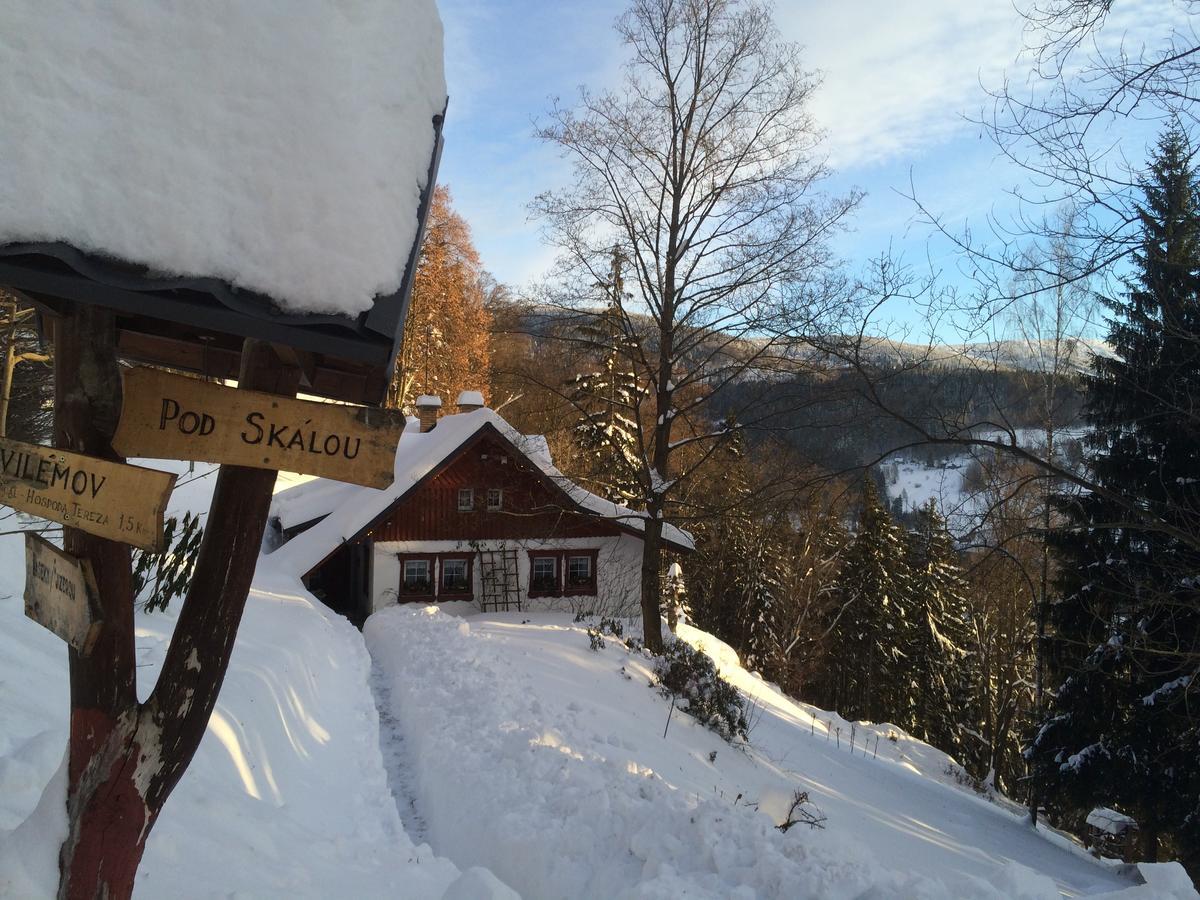 Chalupa Pod Skalou I. Paseky nad Jizerou Exteriér fotografie